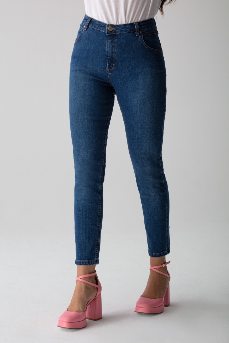 SPODNIE JEANSOWE PAMELA NAVE 469 COMFORT SLIM