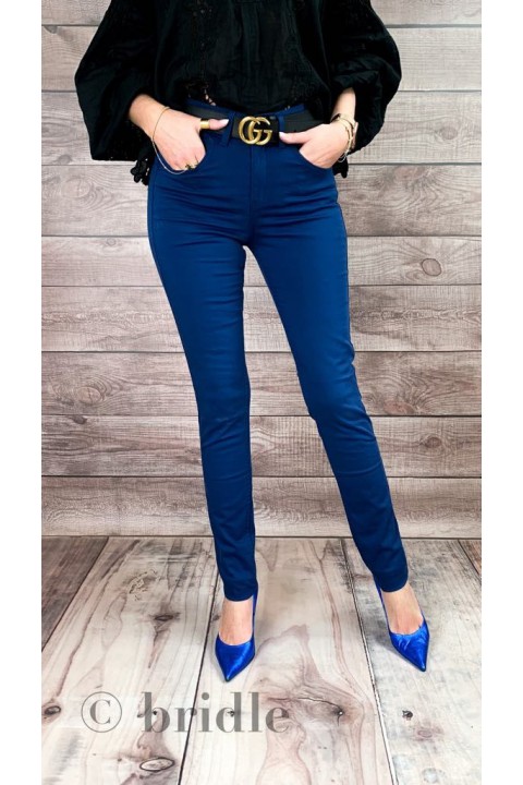 Spodnie damskie bawełniane - w kolorze czarnym, ciemny jeans lub jeans - w  rozmiarach od 28 do 40 - ODZIEŻ DAMSKA - Sklep Bridle
